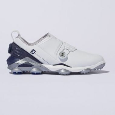 Giày golf nam Footjoy Dual BOA 55508 White/Navy/Gray