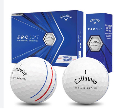 Hộp 12 bóng golf E.R.C Soft 3 sọc kẻ 2023 | Callaway
