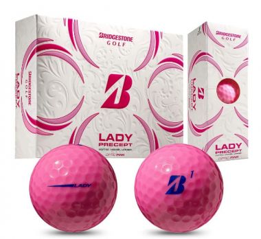 BANH GOLF LADY PRECEPT Pink | BridgeStone Ball _ hộp 12 bóng