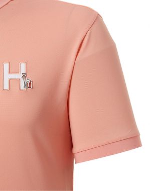 Áo  Golf Polo Hazzys Logo Hồng