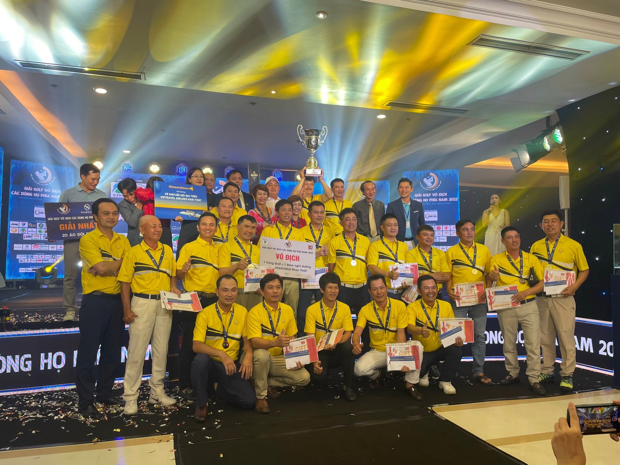 CÔNG BỐ KẾT QUẢ GIẢI GOLF VÔ ĐỊCH CÁC DÒNG HỌ PHÍA NAM NĂM 2022